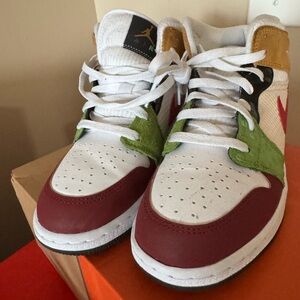 Jordan 1 Multicolor Kids Sneakers